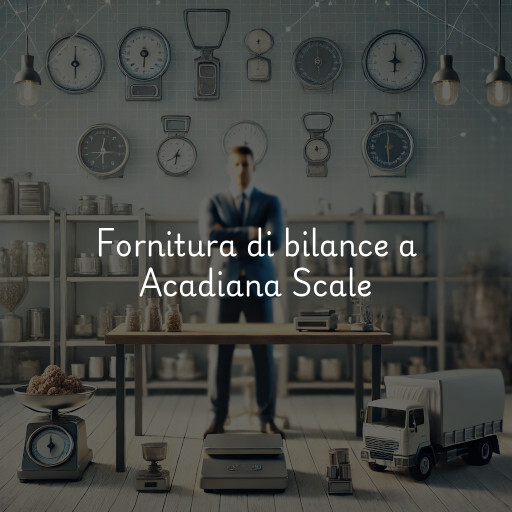 Fornitura di bilance a Acadiana Scale & Equipment