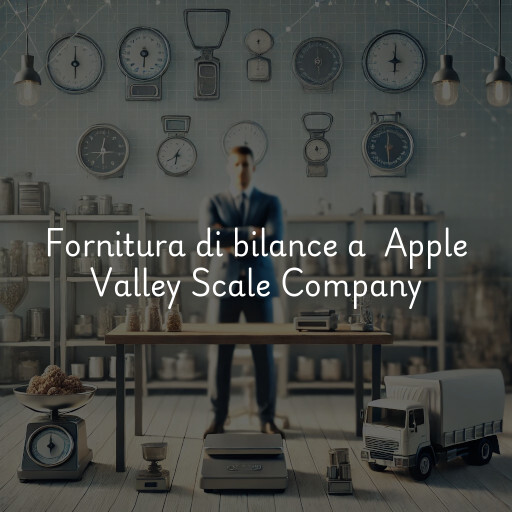 Fornitura di bilance a Apple Valley Scale Company