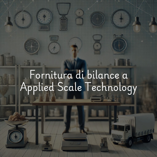 Fornitura di bilance a Applied Scale Technology