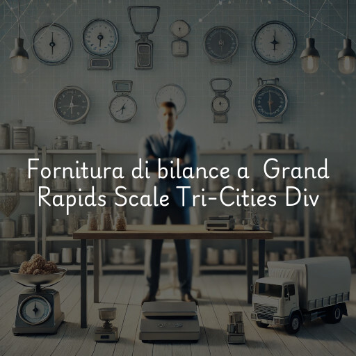 Fornitura di bilance a Grand Rapids Scale Tri-Cities Div