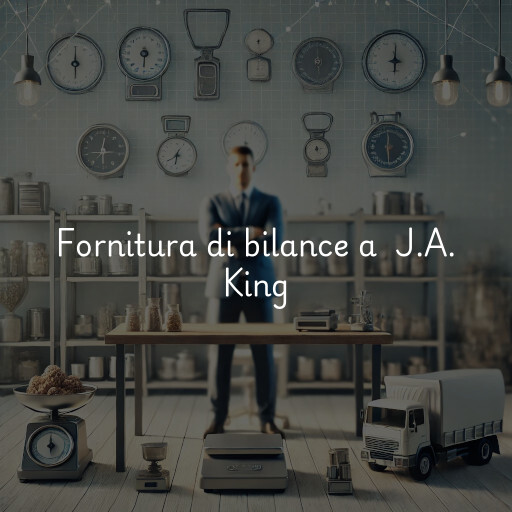 Fornitura di bilance a J.A. King