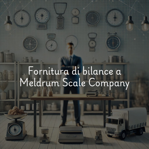 Fornitura di bilance a Meldrum Scale Company