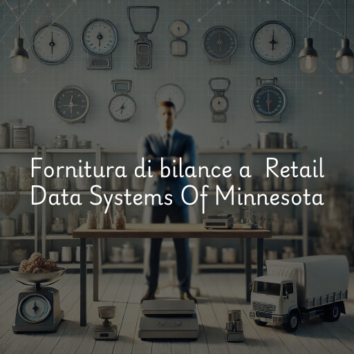 Fornitura di bilance a Retail Data Systems Of Minnesota