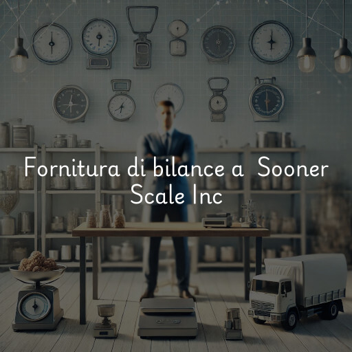 Fornitura di bilance a Sooner Scale Inc