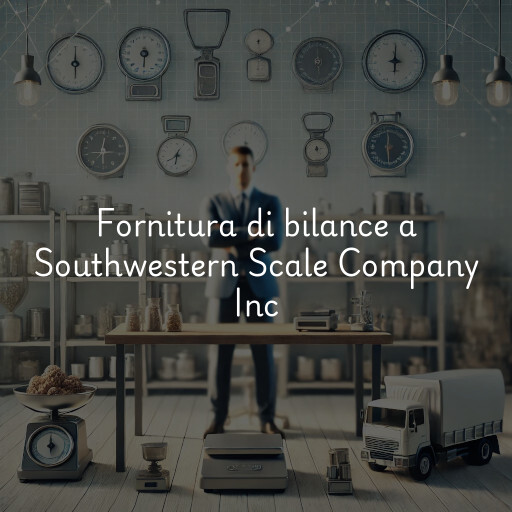 Fornitura di bilance a Southwestern Scale Company Inc