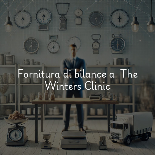 Fornitura di bilance a The Winters Clinic