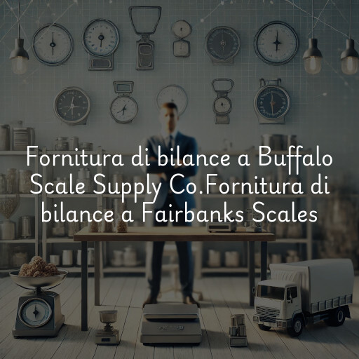 Fornitura di bilance a