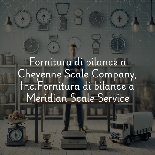 Fornitura di bilance a