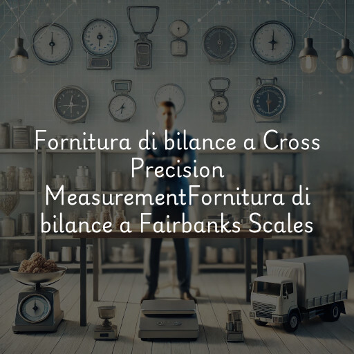 Fornitura di bilance a