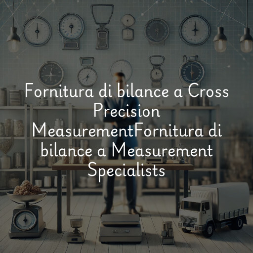 Fornitura di bilance a