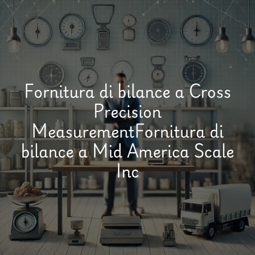 Fornitura di bilance a
