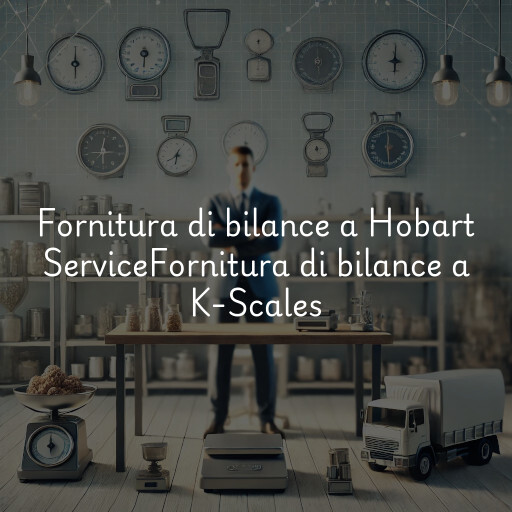 Fornitura di bilance a