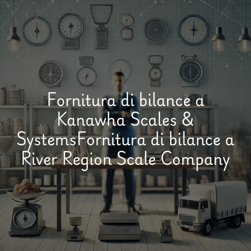 Fornitura di bilance a