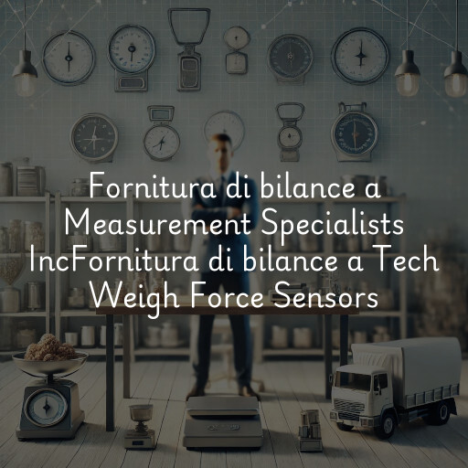 Fornitura di bilance a