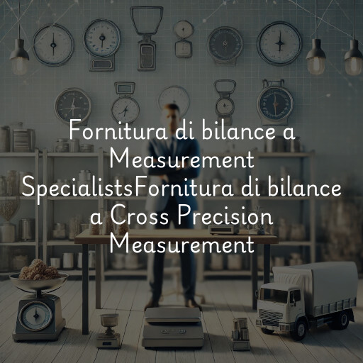 Fornitura di bilance a
