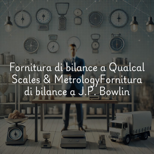 Fornitura di bilance a