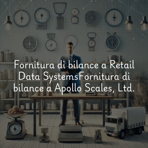 Fornitura di bilance a
