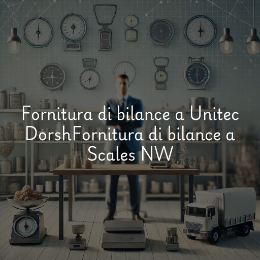 Fornitura di bilance a
