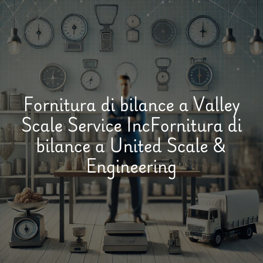 Fornitura di bilance a