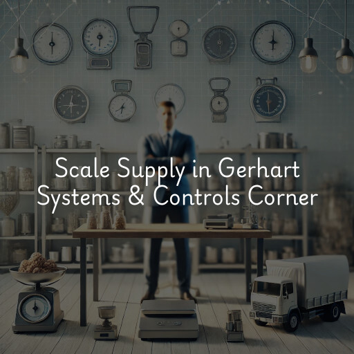 Scale Supply and Weighing Solutions Gerhart Systems & Controls Corner