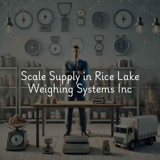 Scale Supply and Weighing Solutions Rice Lake Weighing Systems Inc