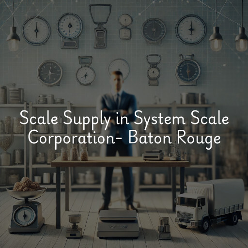 Scale Supply and Weighing Solutions System Scale Corporation- Baton Rouge