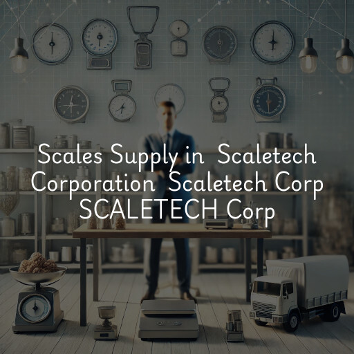 Scale Supplier at  Scaletech Corporation  Scaletech Corp  SCALETECH Corp