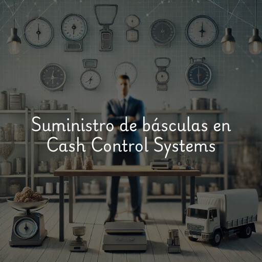 Suministro de básculas en Cash Control Systems