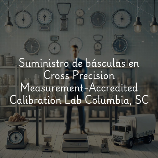 Suministro de básculas en Cross Precision Measurement-Accredited Calibration Lab Columbia, SC