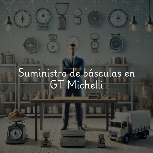 Suministro de básculas en GT Michelli