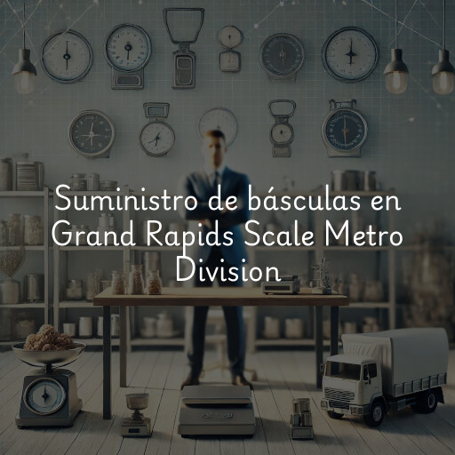 Suministro de básculas en Grand Rapids Scale Metro Division