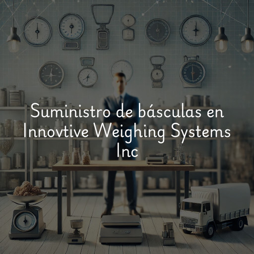 Suministro de básculas en Innovtive Weighing Systems Inc