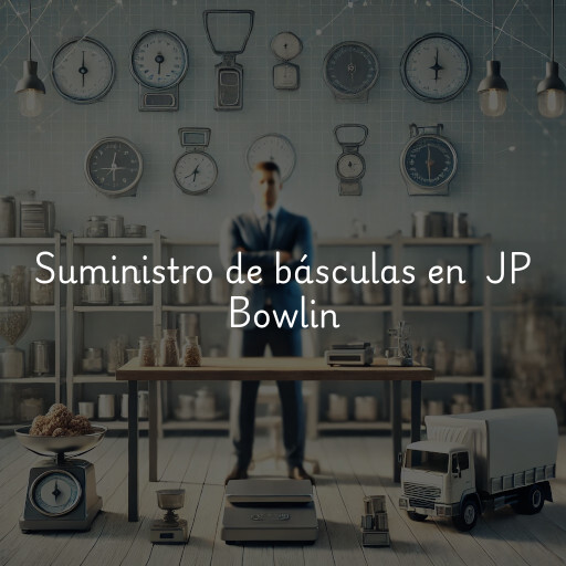 Suministro de básculas en JP Bowlin
