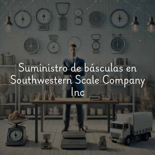 Suministro de básculas en Southwestern Scale Company Inc