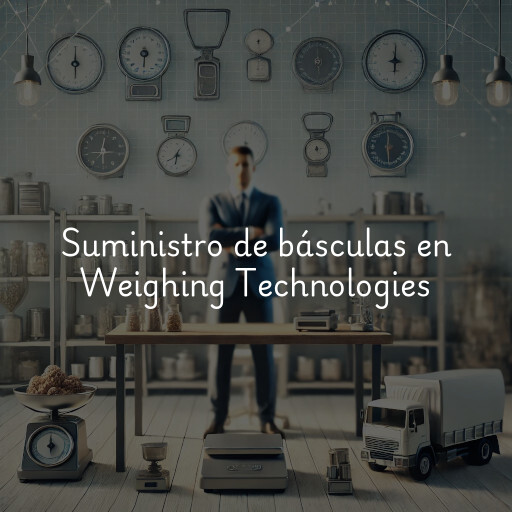 Suministro de básculas en Weighing Technologies