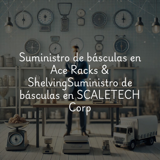 Suministro de básculas en