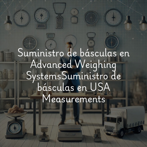 Suministro de básculas en