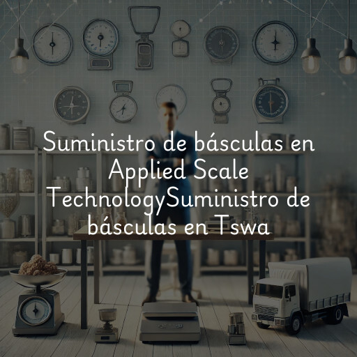 Suministro de básculas en
