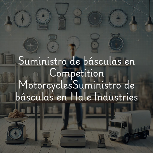 Suministro de básculas en