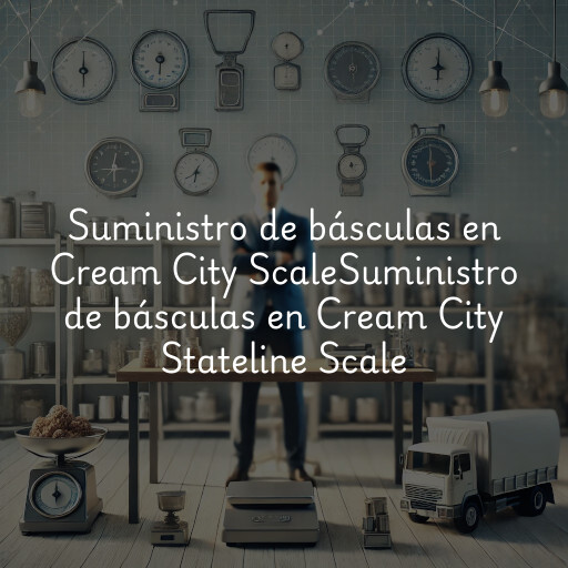 Suministro de básculas en