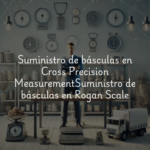 Suministro de básculas en