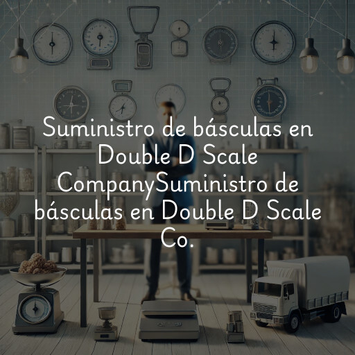 Suministro de básculas en