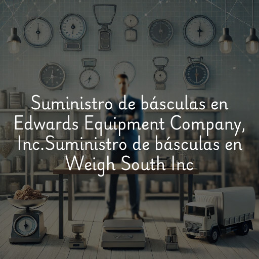 Suministro de básculas en