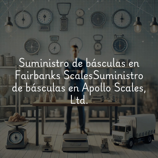 Suministro de básculas en