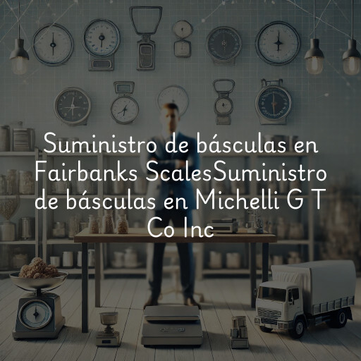 Suministro de básculas en