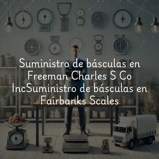 Suministro de básculas en