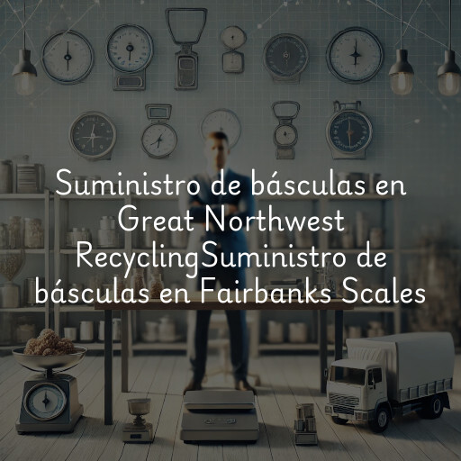 Suministro de básculas en