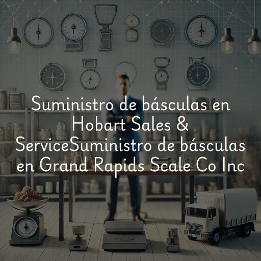 Suministro de básculas en