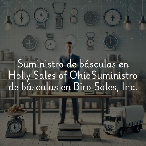 Suministro de básculas en