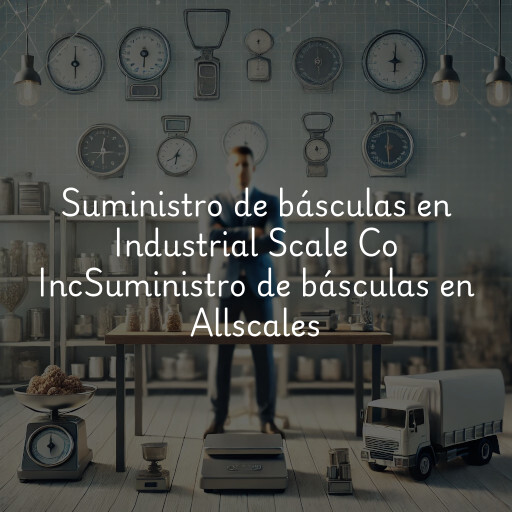 Suministro de básculas en